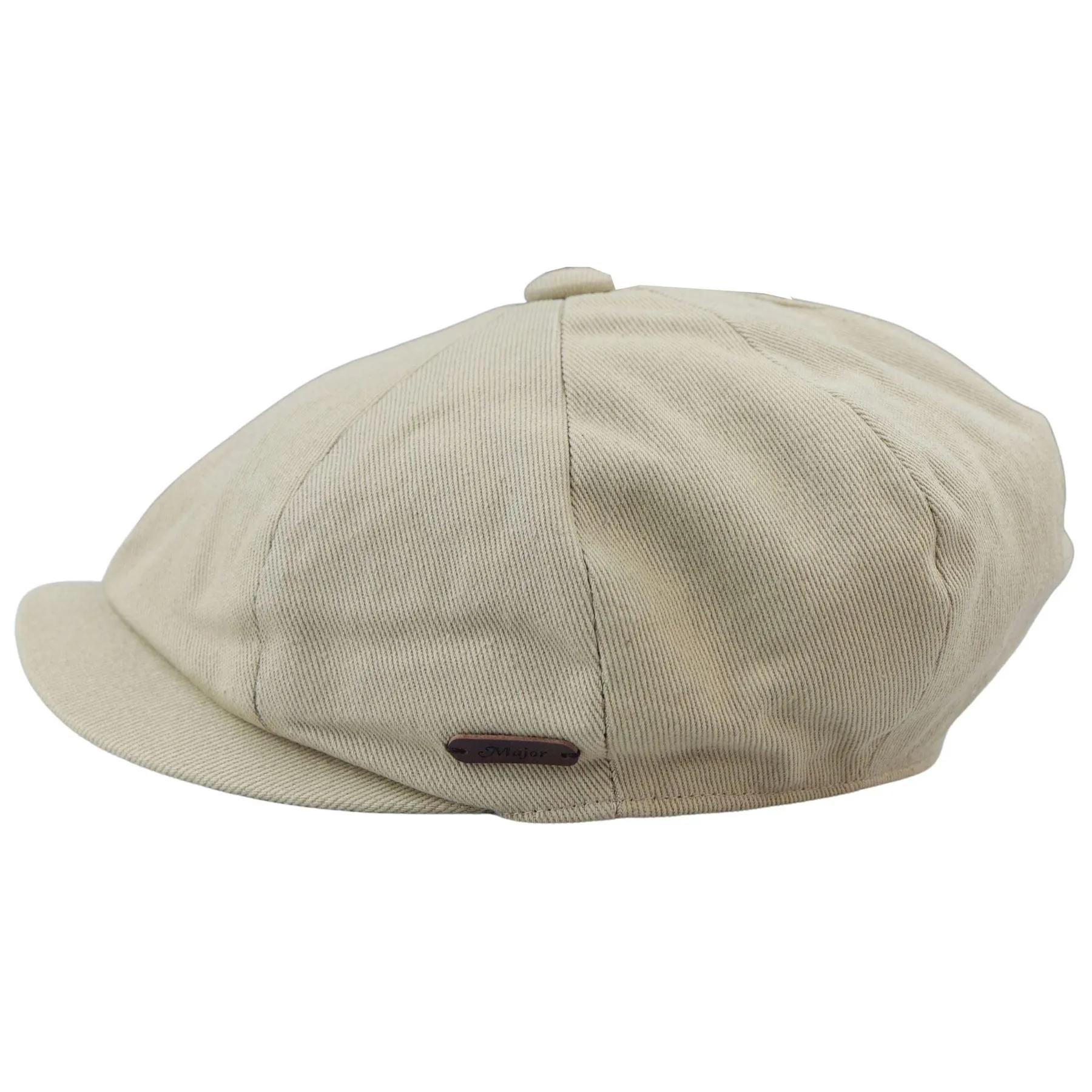 Mens 8 Panel Razor Summer Baker Boy Hat Cotton Blinders Newsboy Flat Cap Shelby