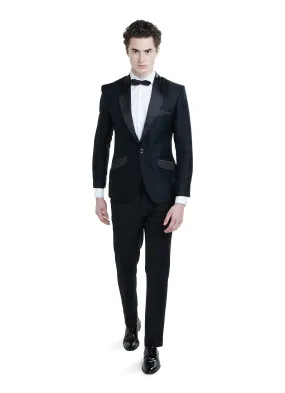 Monaco Black Tuxedo - Rental