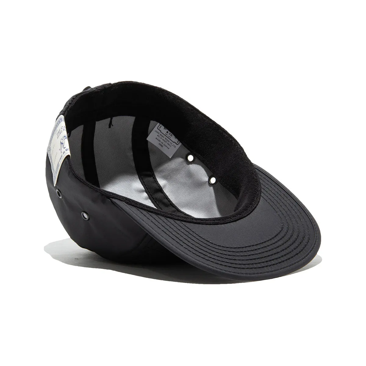 NYLON JET CAP - Black