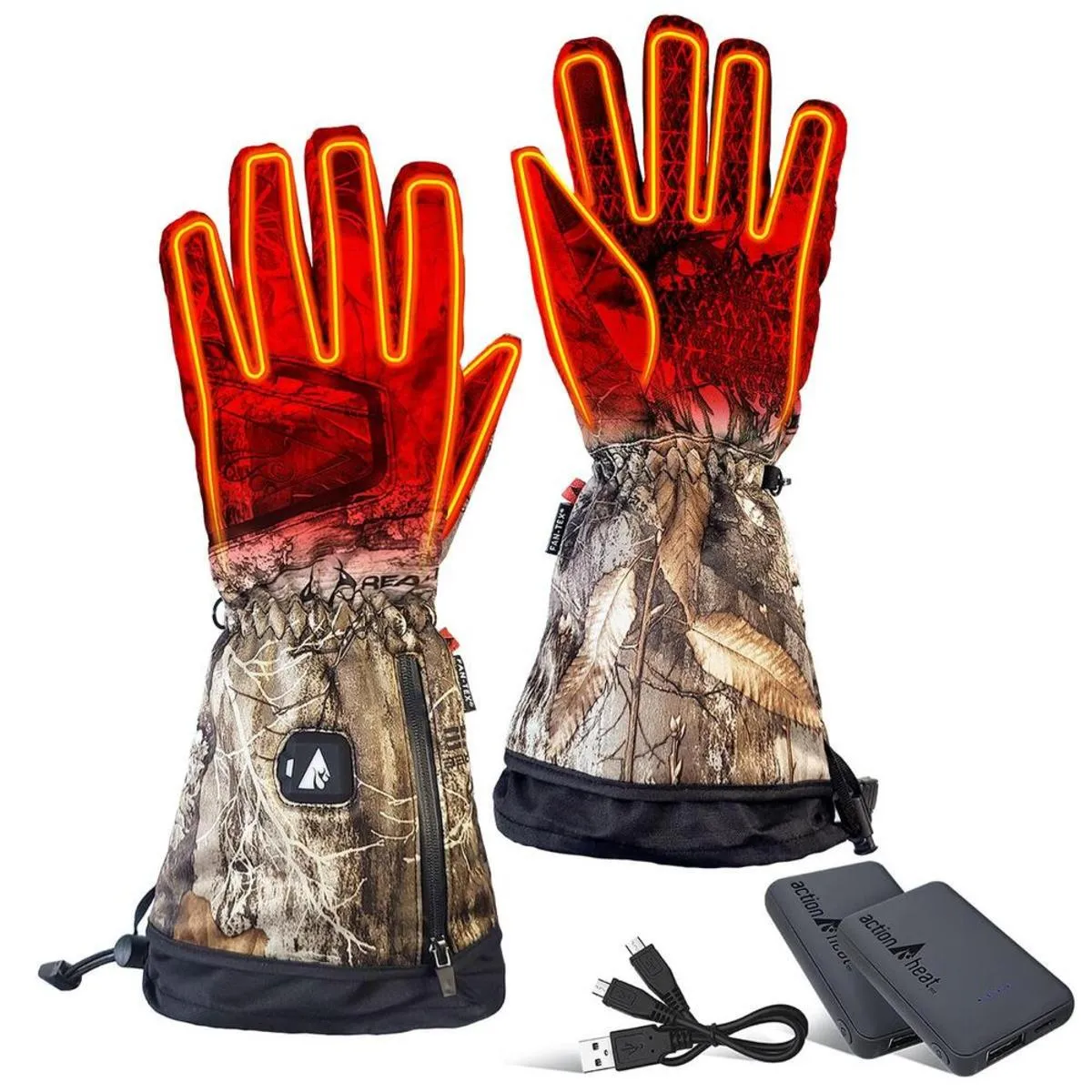 Open Box ActionHeat 5V Women's Battery Heated Hunting Featherweight Gloves