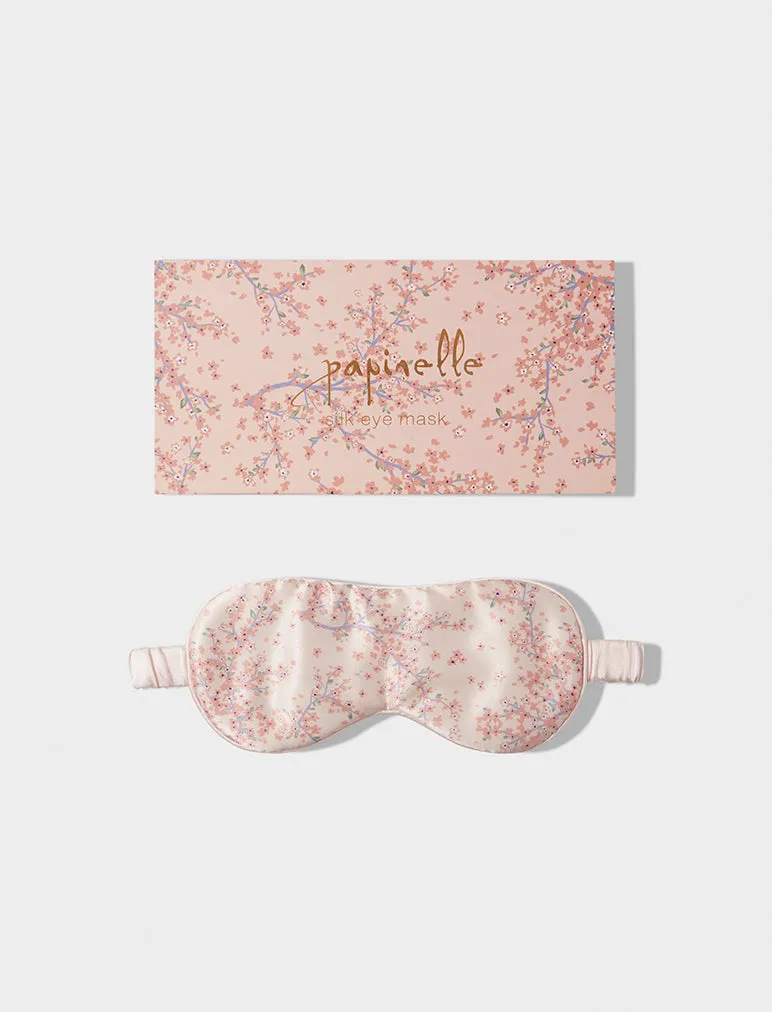 Printed Boxed Silk Sleep Eye Mask