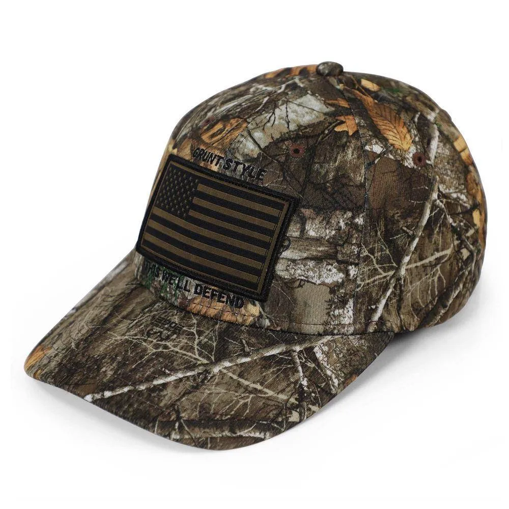 Realtree Edge® Flag Stretch Fit Hat