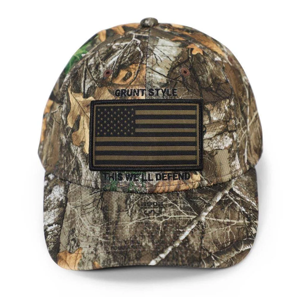 Realtree Edge® Flag Stretch Fit Hat