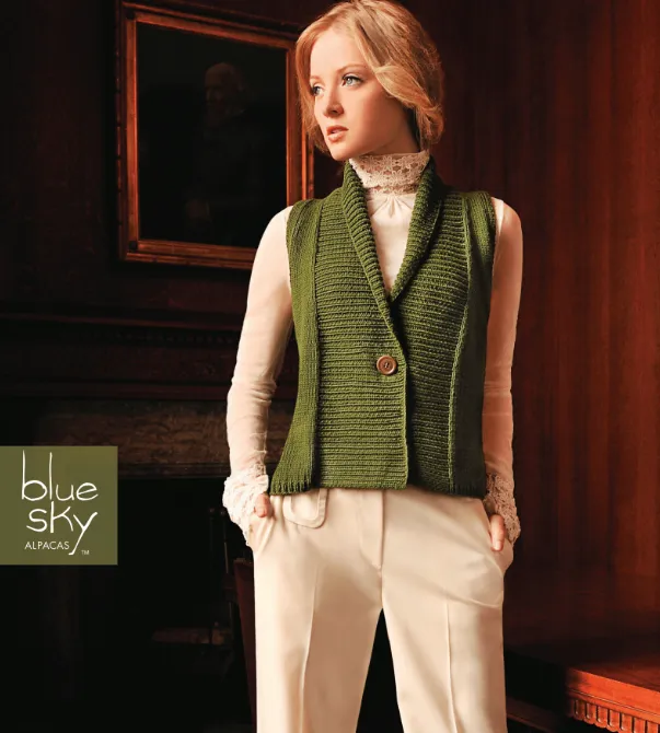 Shawl Collar Vest Pattern