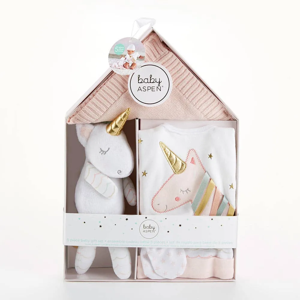 Simply Enchanted Unicorn Welcome Home Gift Set