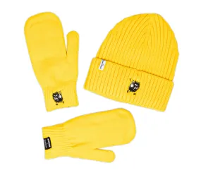 Stinky Mittens and Beanie Combo - Yellow