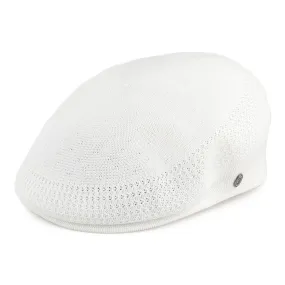 Summer Flat Cap - White