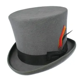 Victorian Top Hat - Grey