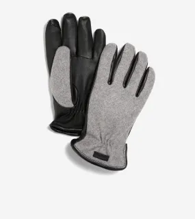 Wool Back Leather Glove